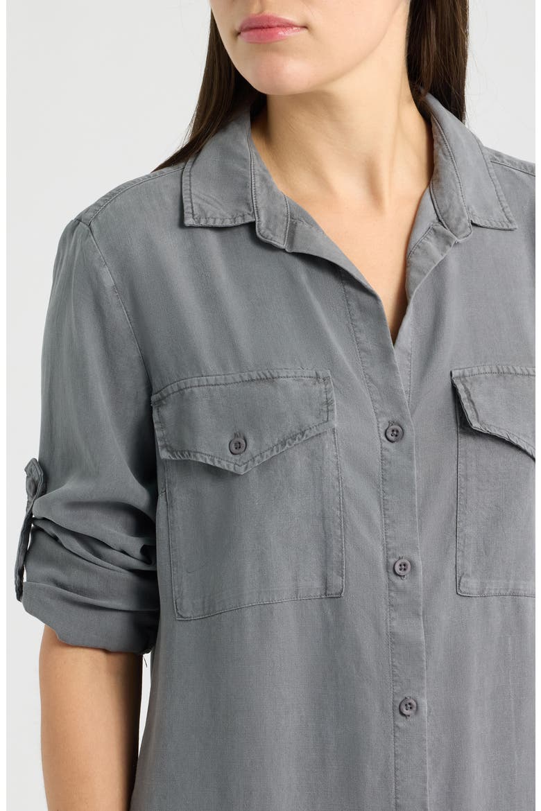 Long Sleeve Maxi Shirtdress