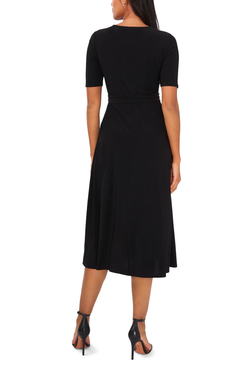 Tie Belt Midi Dress