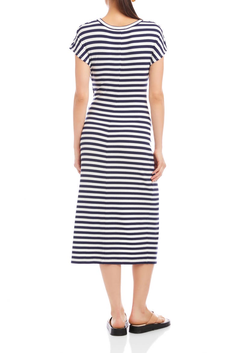 Marisa Side Knot Midi T-Shirt Dress
