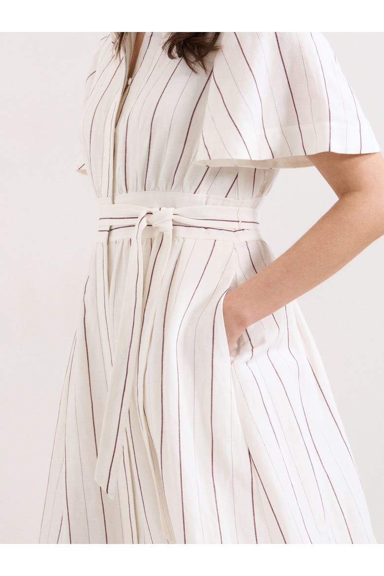 Marielle Striped Shirt Dress