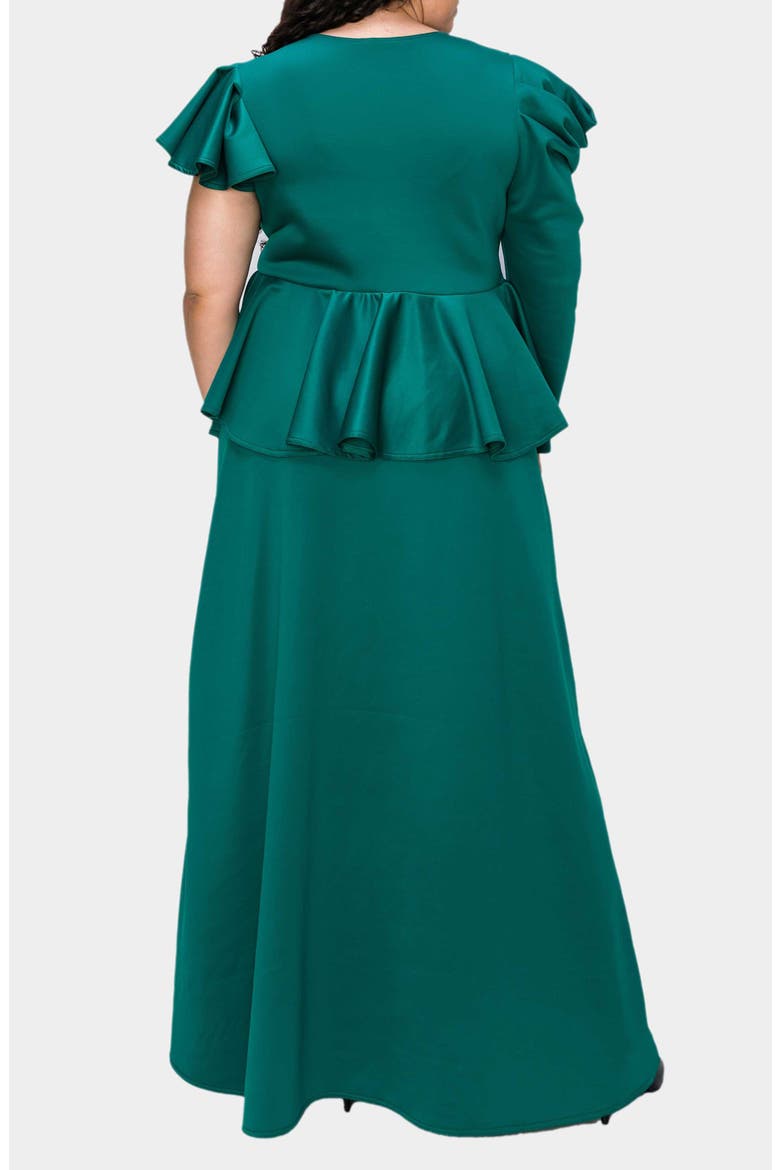 Vivienne Ruffle Maxi Dress