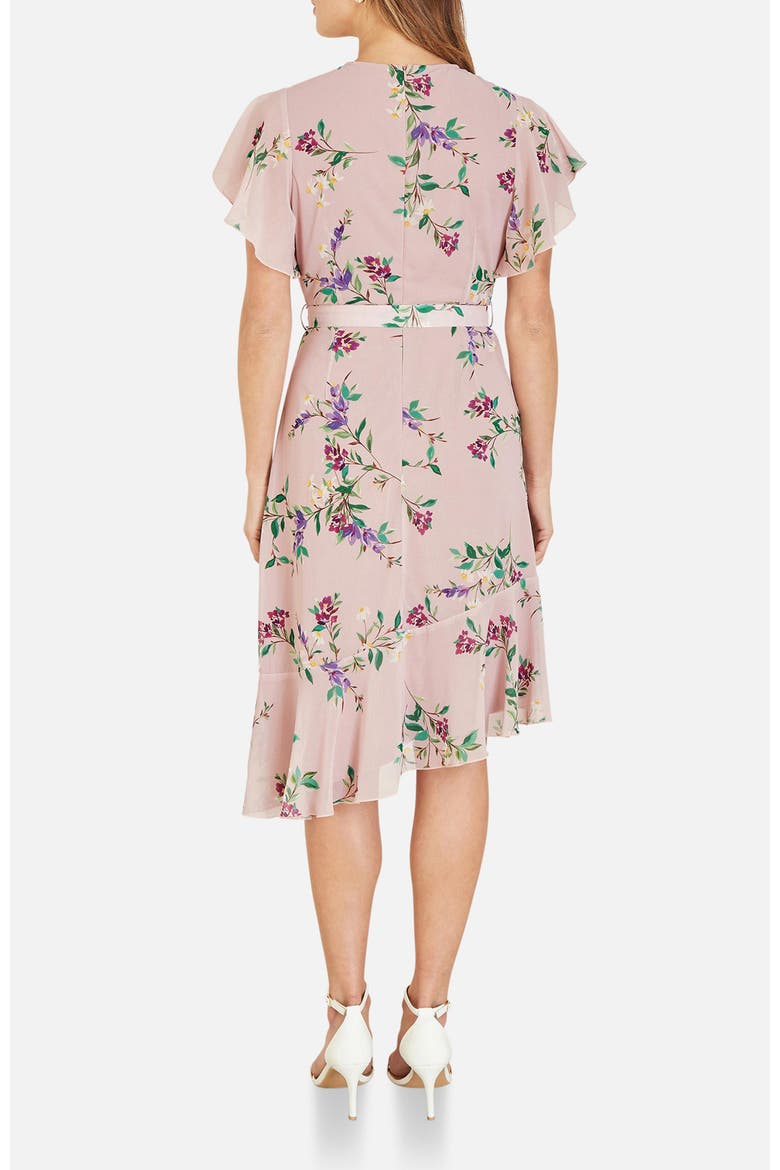 Midi Dress With Frill Details