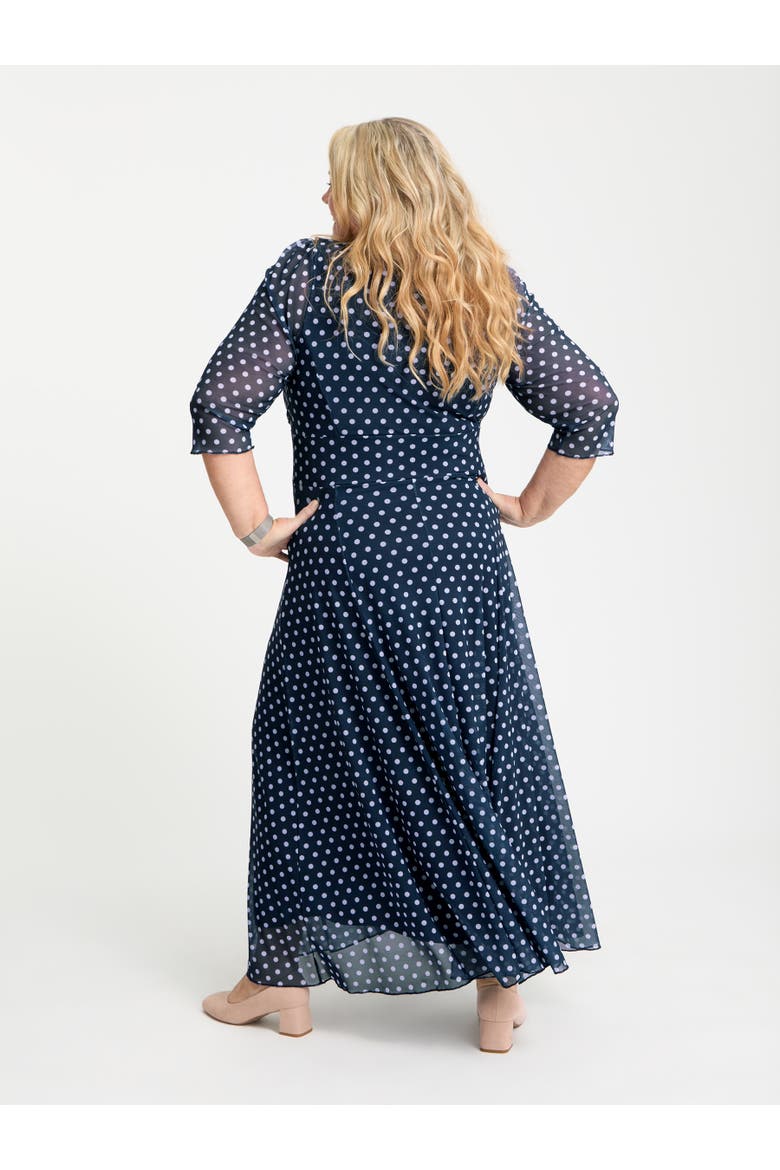 Curvy Petite Verity Print Maxi Gown