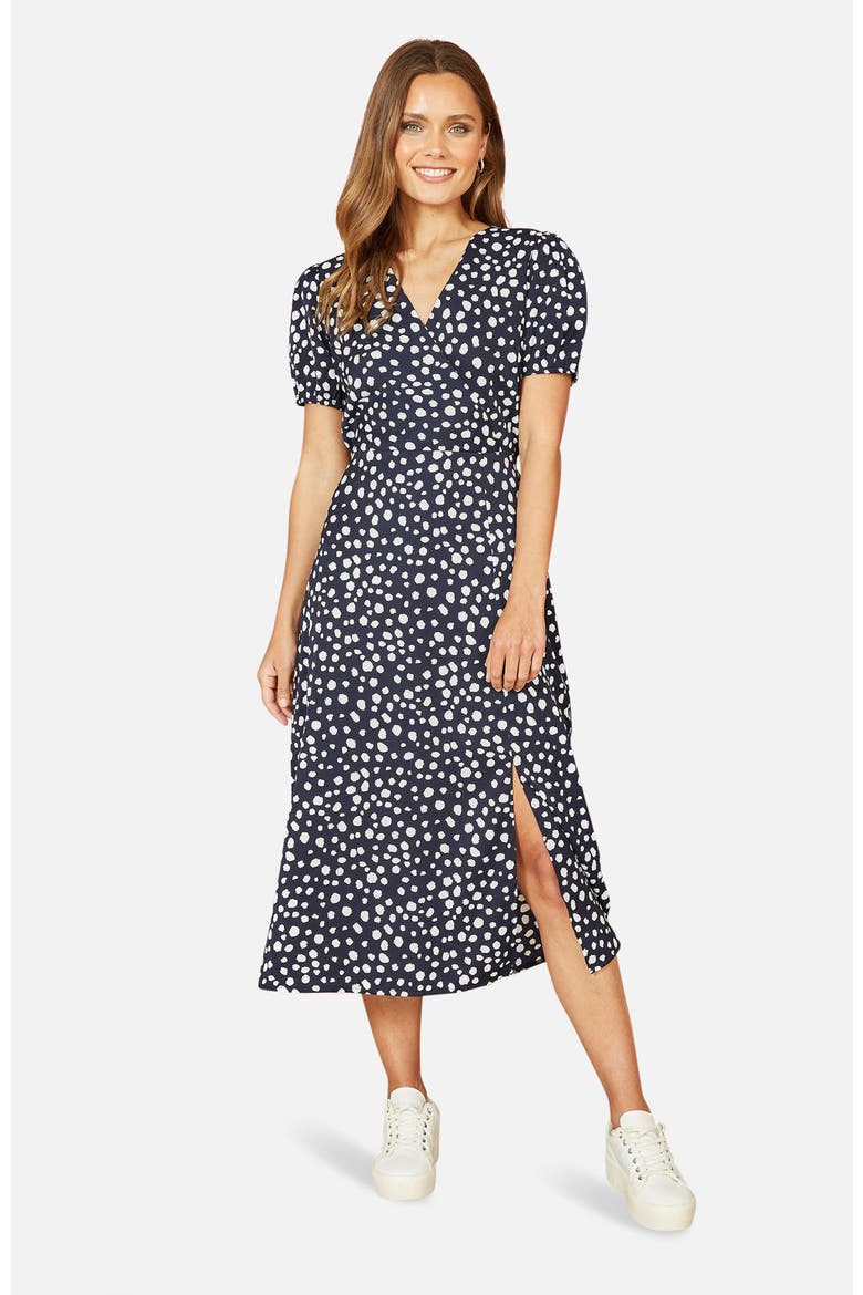 Spot Midi Tea Dress