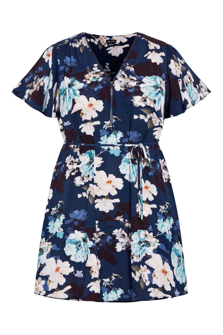 Megan Floral Print Minidress