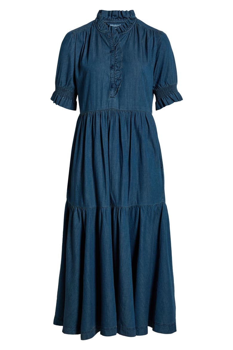 Feather Star Midi Dress