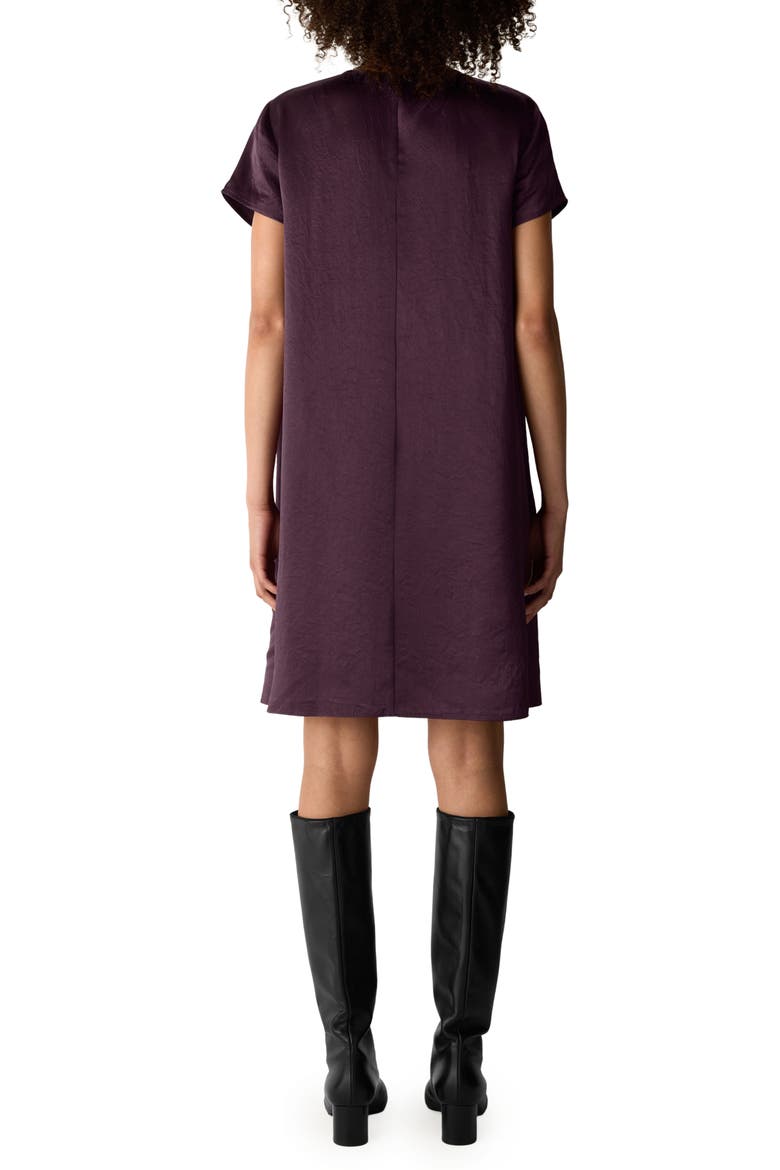 Round Neck Shift Dress