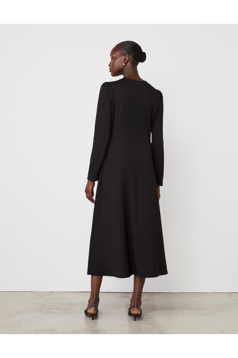 Gilly Ponte Jersey Midi Dress