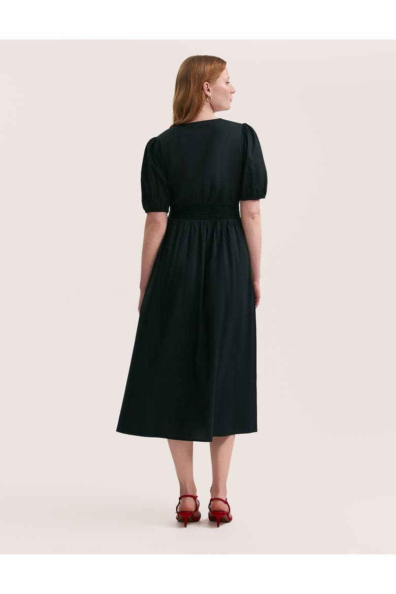 Addison Cotton Midi Tea Dress
