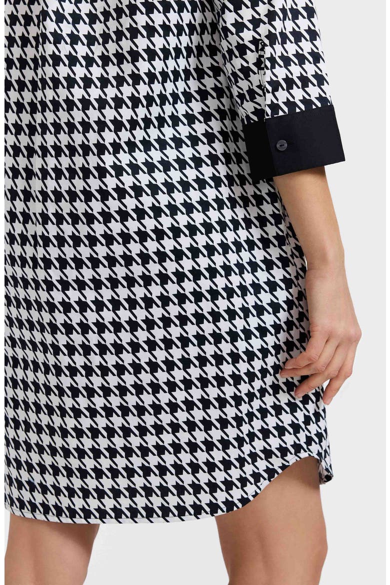 Sloane Houndstooth Shirtdress