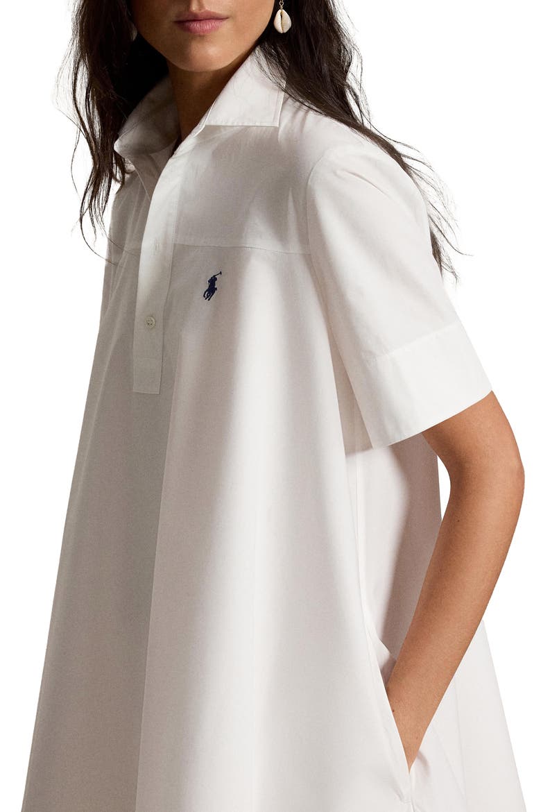 A-Line Cotton Shirtdress