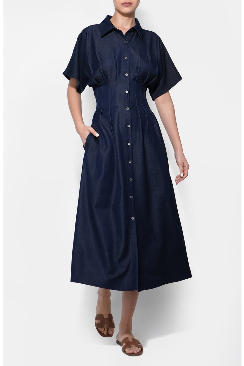 Audrey Denim Shirtdress