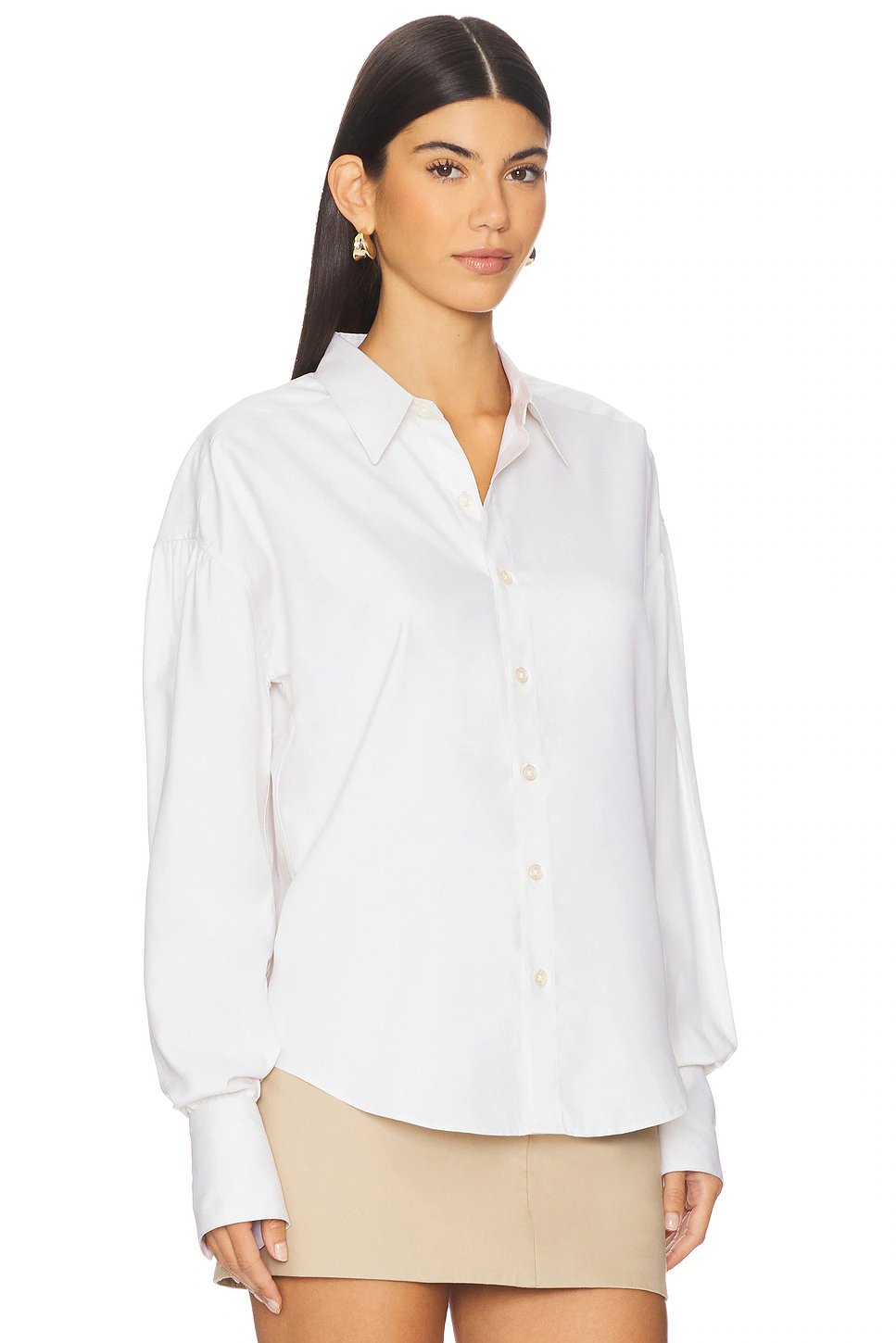 ADYELA Arc Shirt in White - Image 2