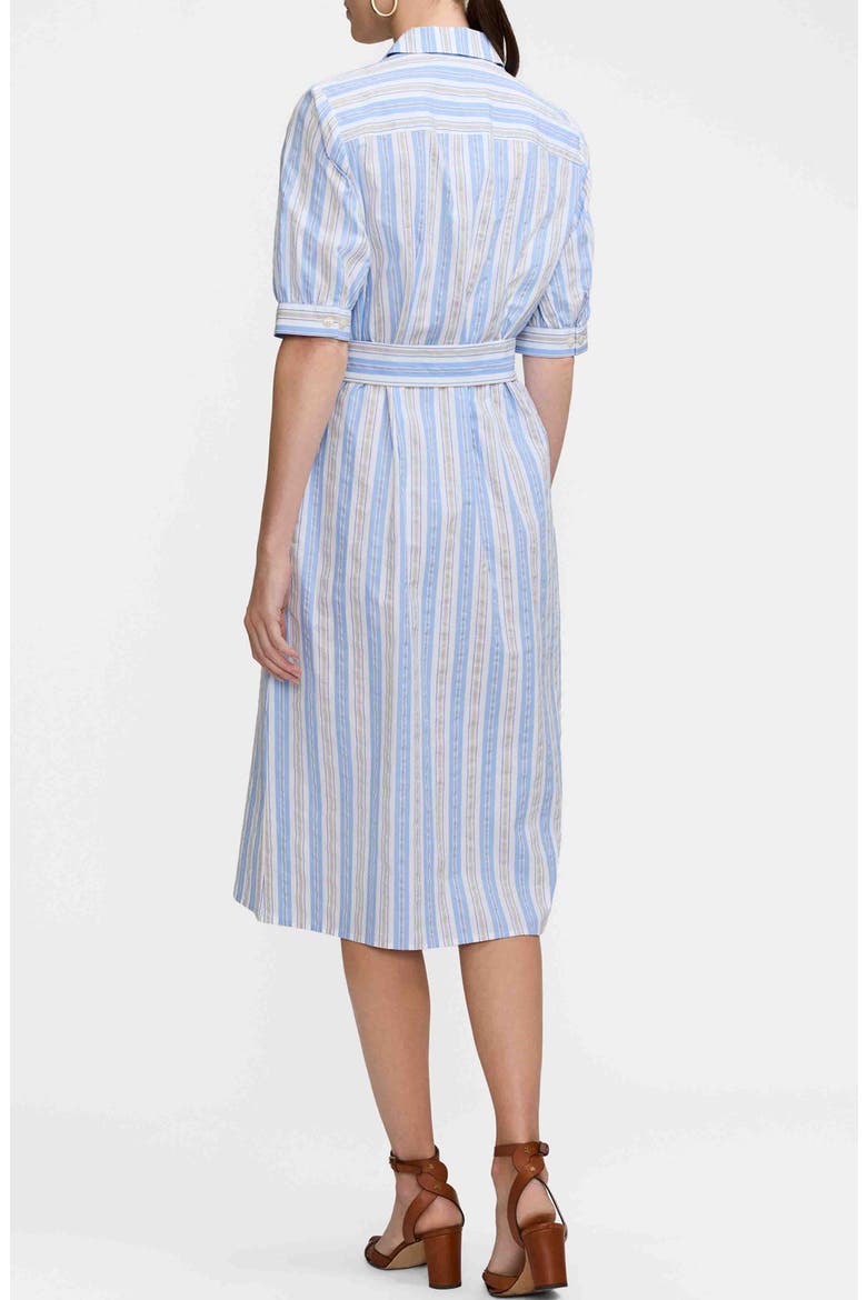 Esther Tie Waist Midi Shirtdress