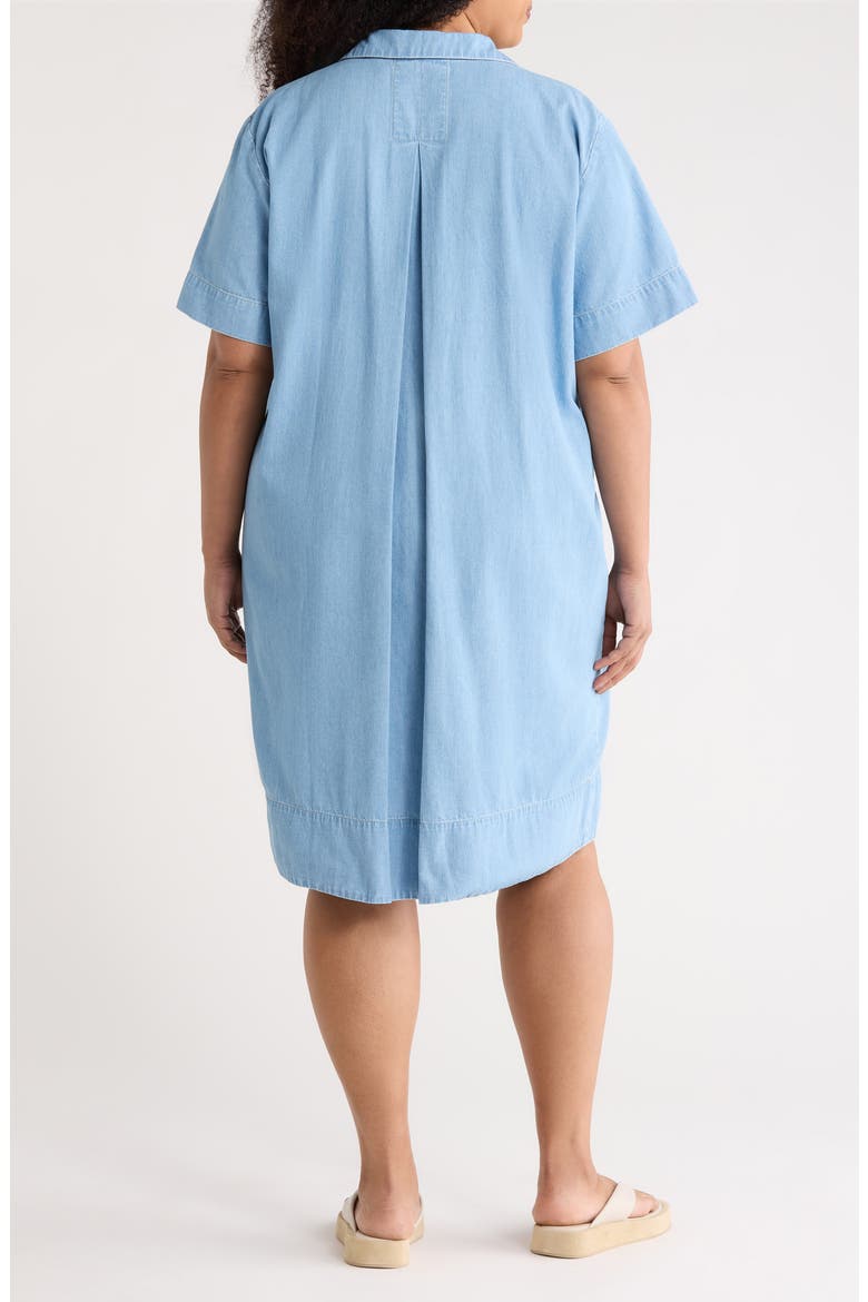Classic Chambray Shift Dress