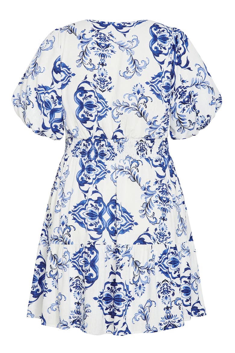 Winslow Print Puff Sleeve Dress