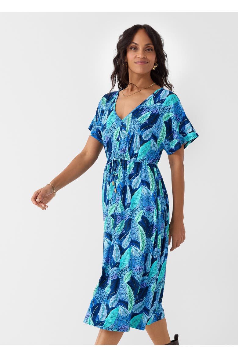 Tie Waist Midi Dress