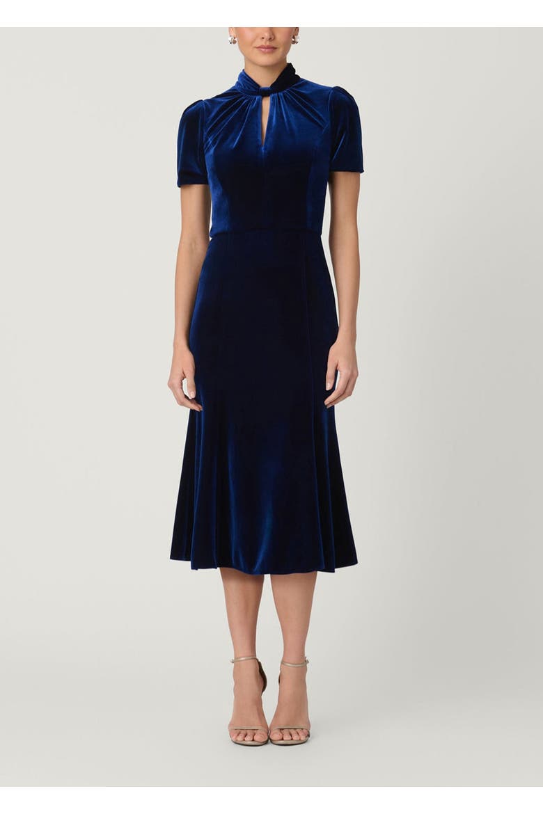 Allegra Stretch Velvet Dress