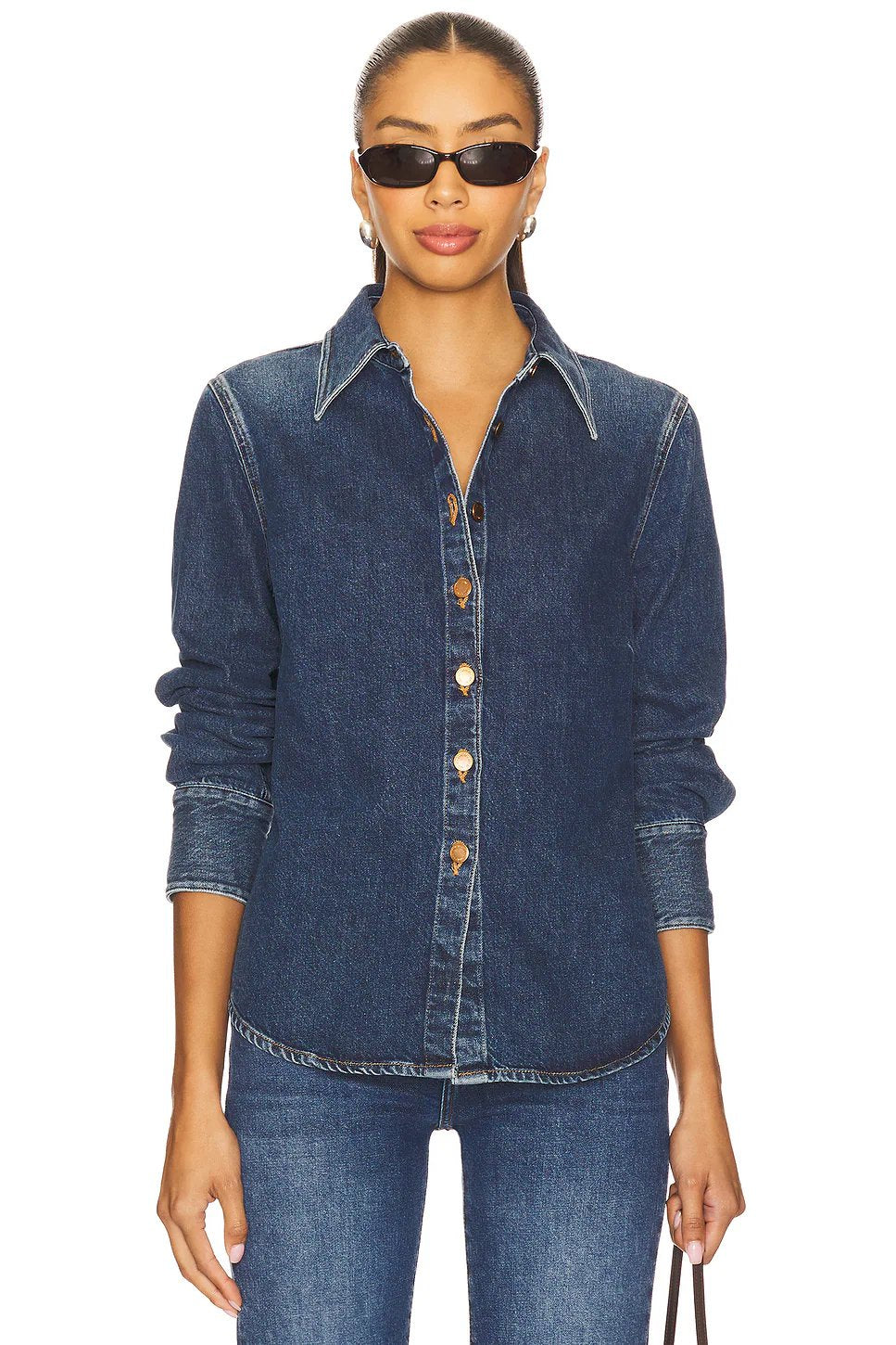 AGOLDE Talia Shirt in Episode - Image 1