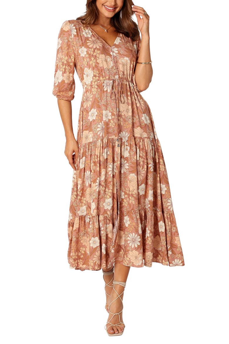 Kelda Floral Midi Dress