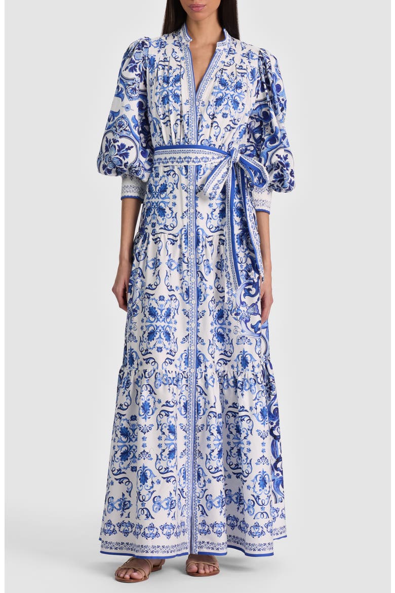 Cora Voluminous Tiered Maxi Dress