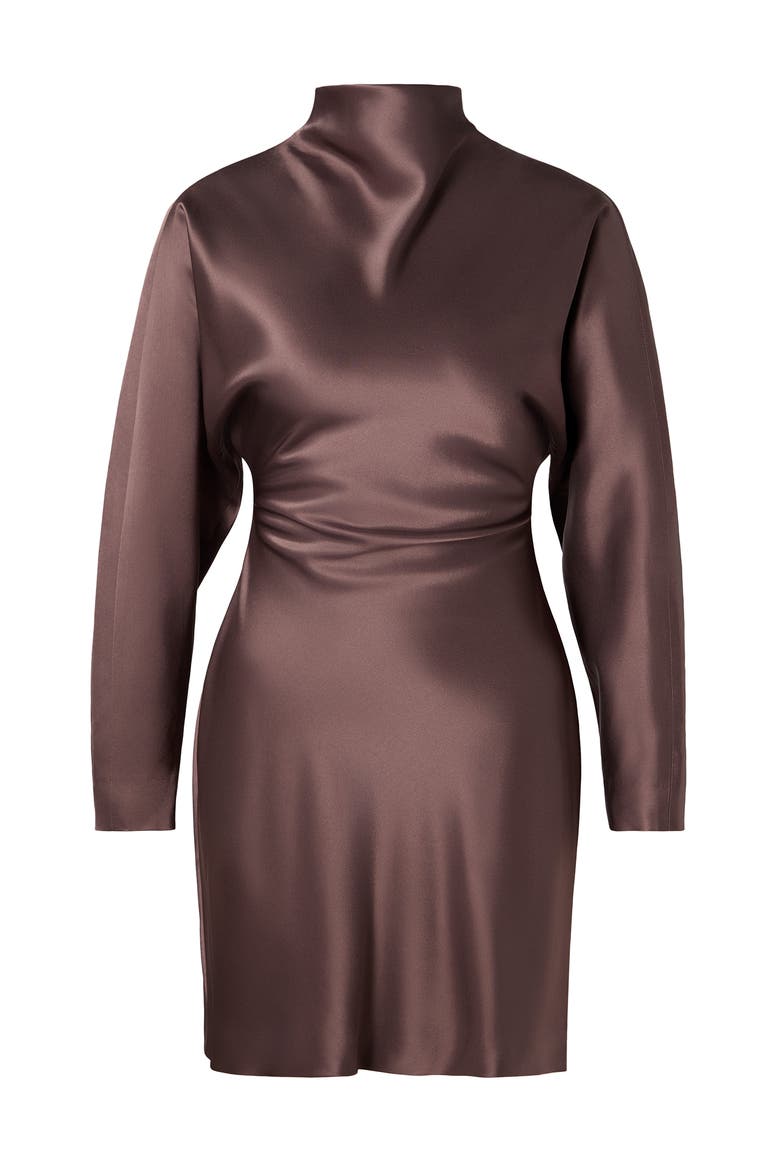 Zora Barrel Long Sleeve Mini Dress