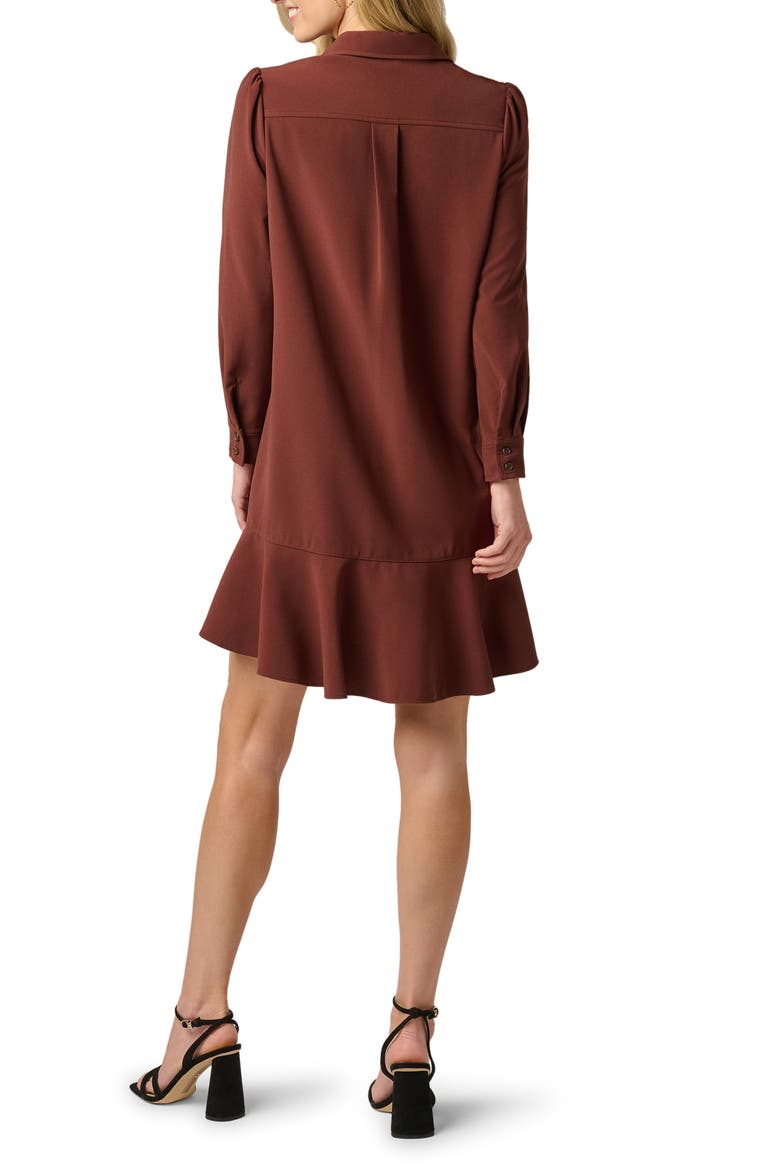 Hailey Button-Up Shift Shirtdress
