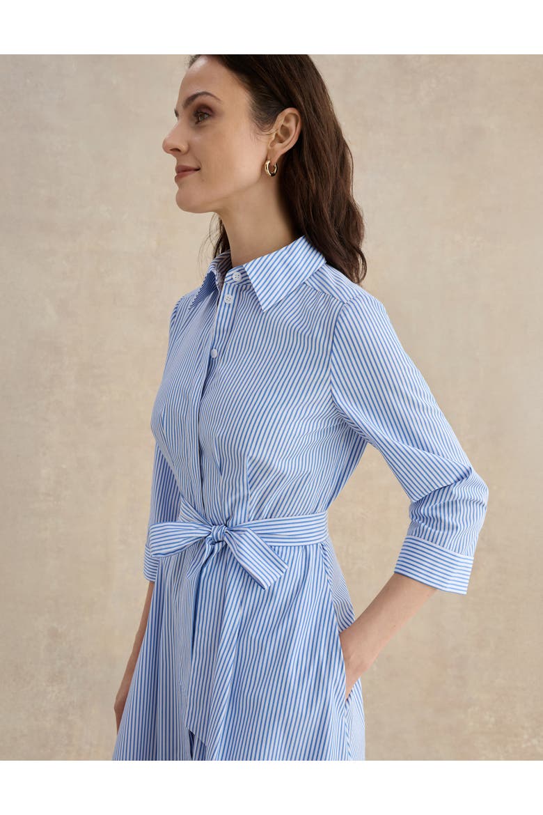 Jane Belted Midi Shirt Dress