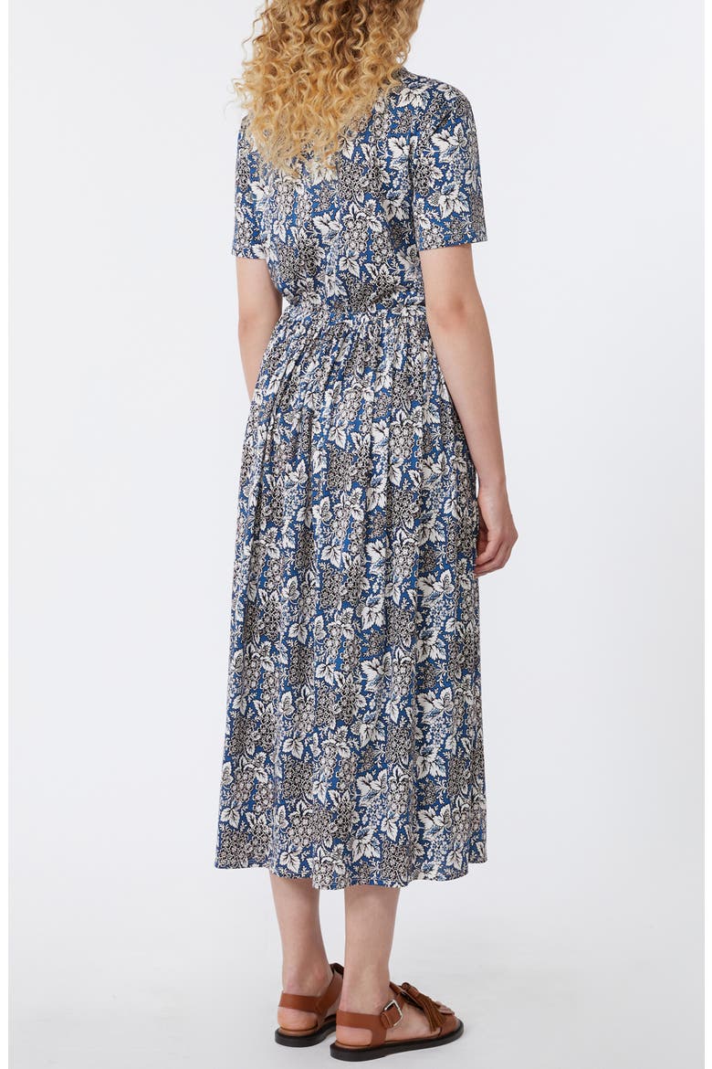 Fascino Floral Print Midi Dress