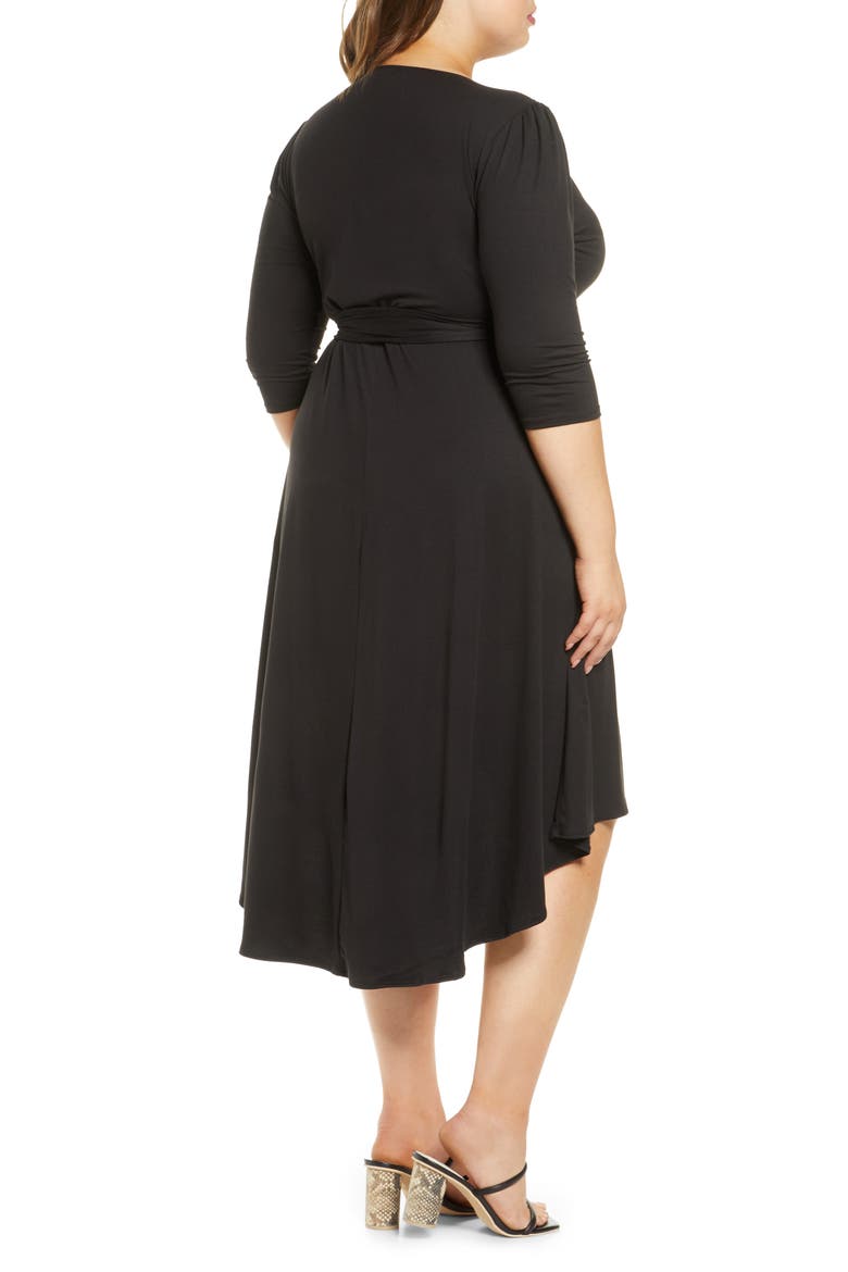Winona High/Low Wrap Dress