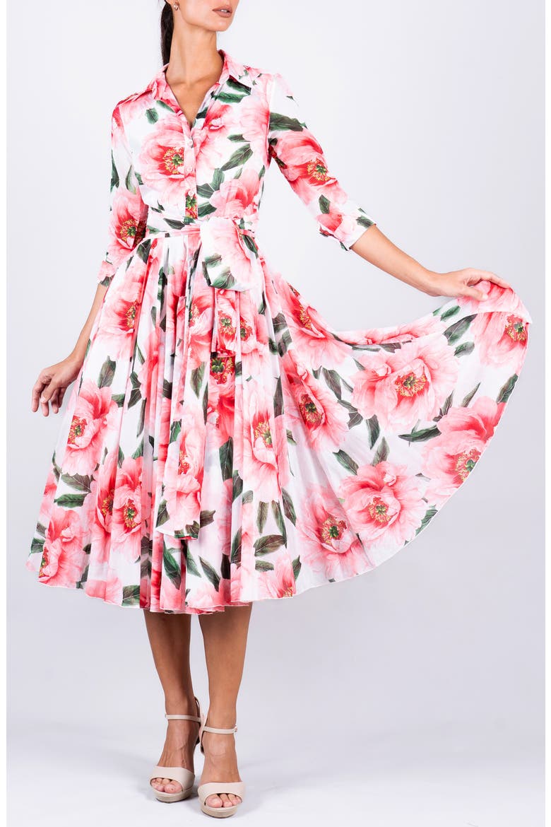 A-Line Midi Aster Shirtdress