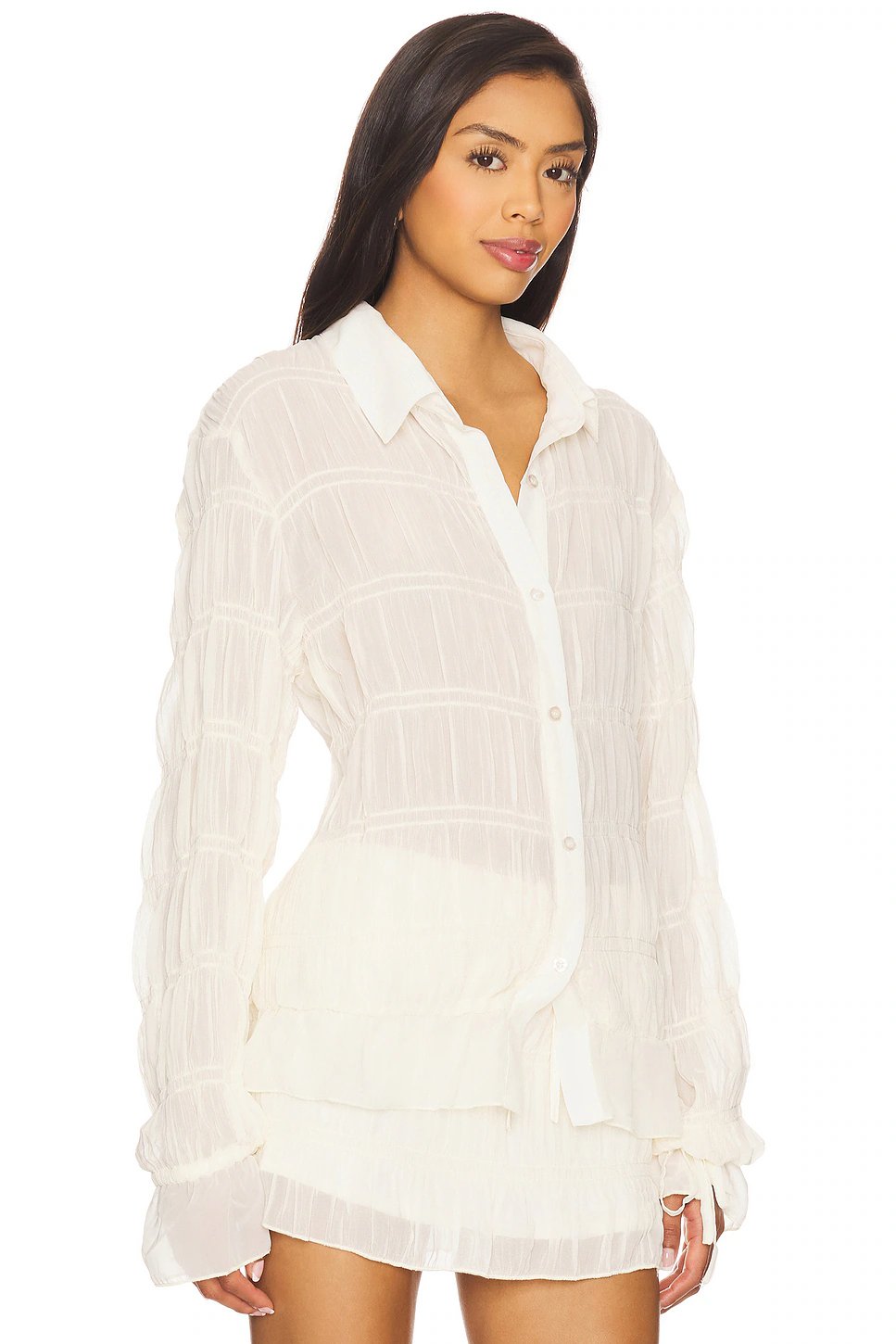 SNDYS La Louisiane Shirt in Shell - Image 2