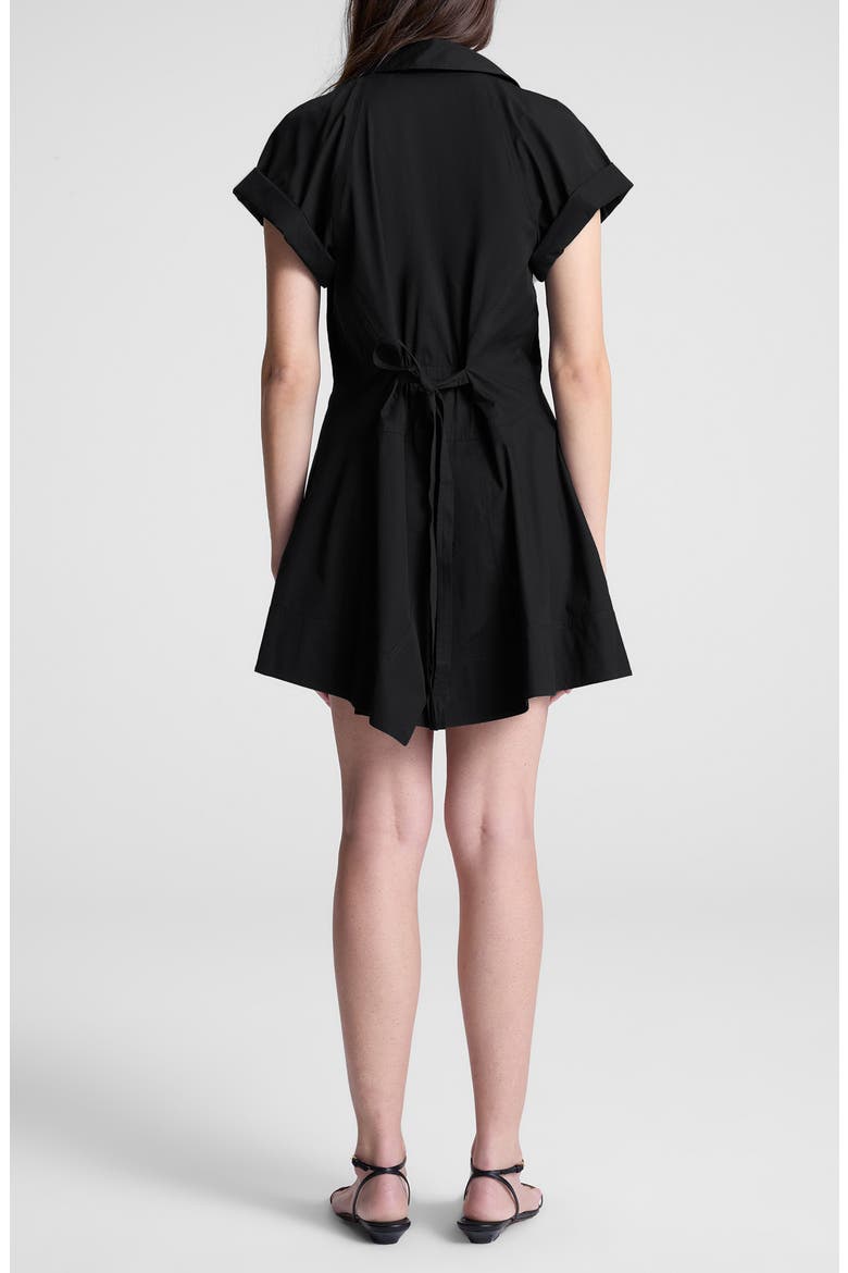 Julie Cotton Mini Shirtdress