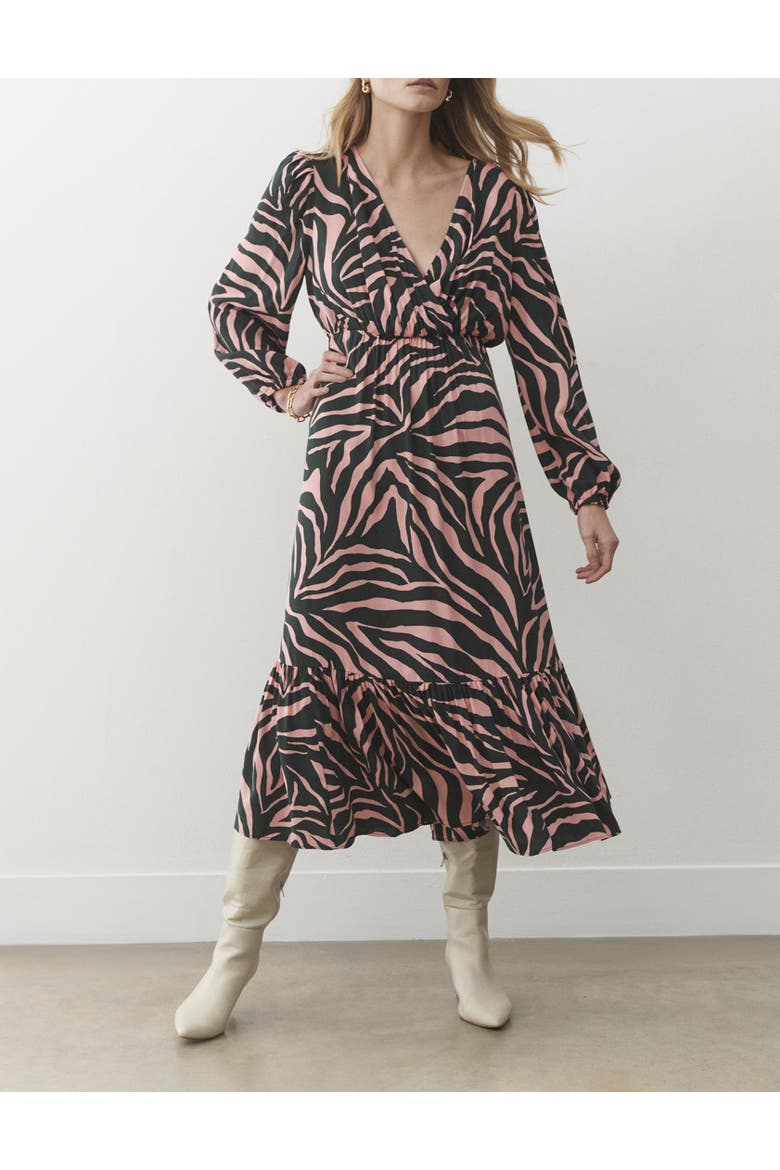 Suzie Animal Print Midi Dress
