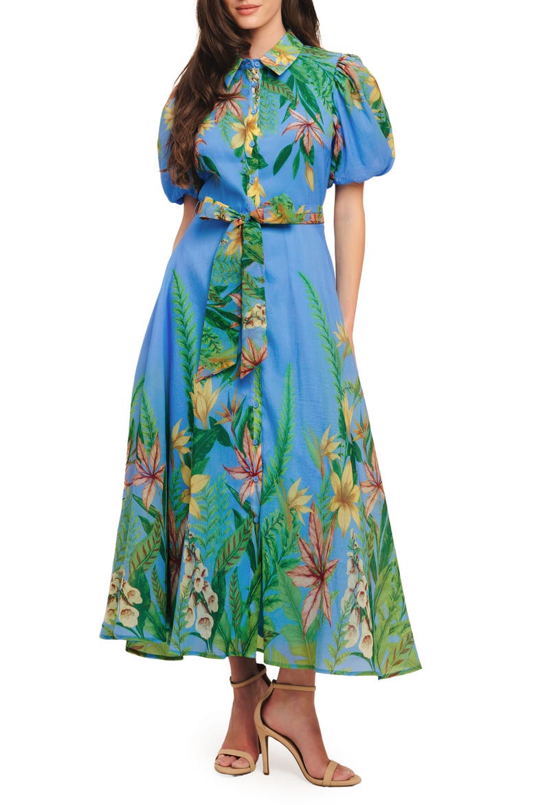 Floral Midi Shirtdress