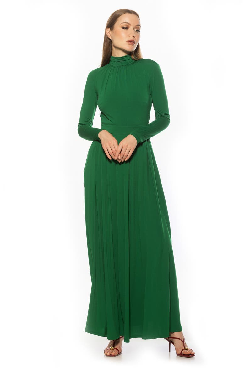 SOLENE FIT AND FLARE DRESS