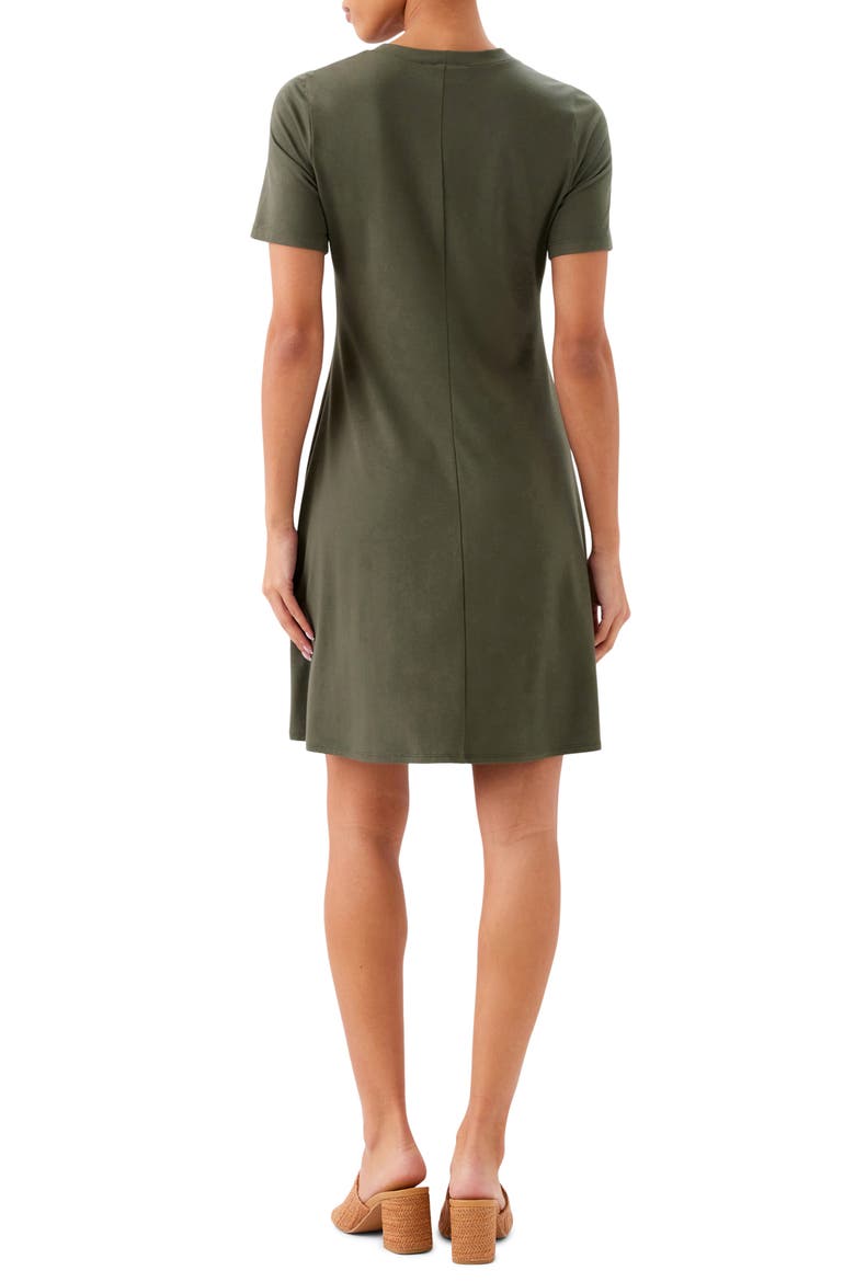 Short Sleeve Sheath Dress