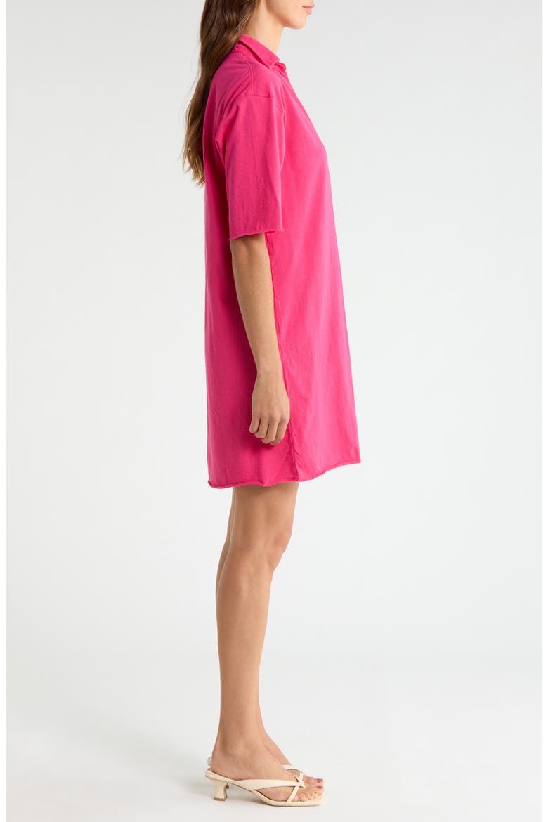 Cotton Polo Minidress