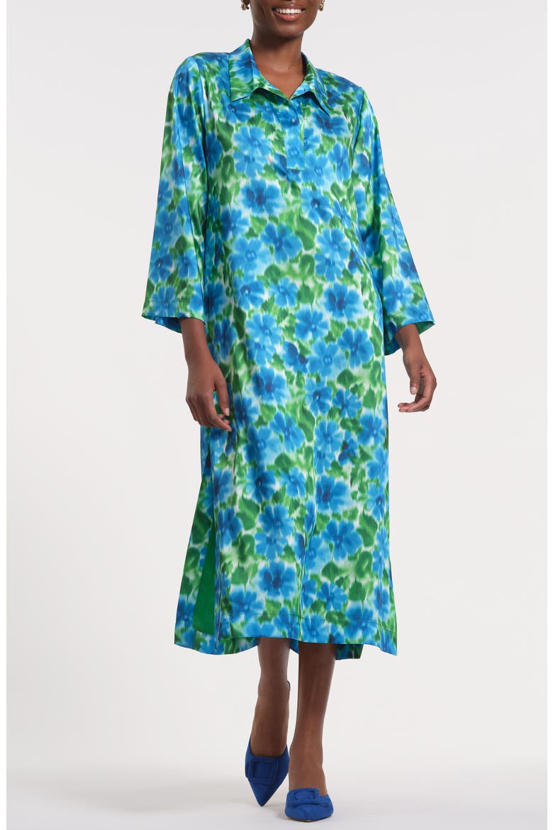 Print Midi Shirtdress