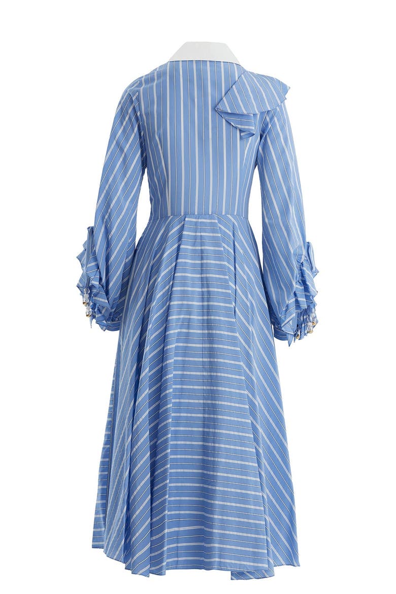 Ruffle Detail Midi Dress