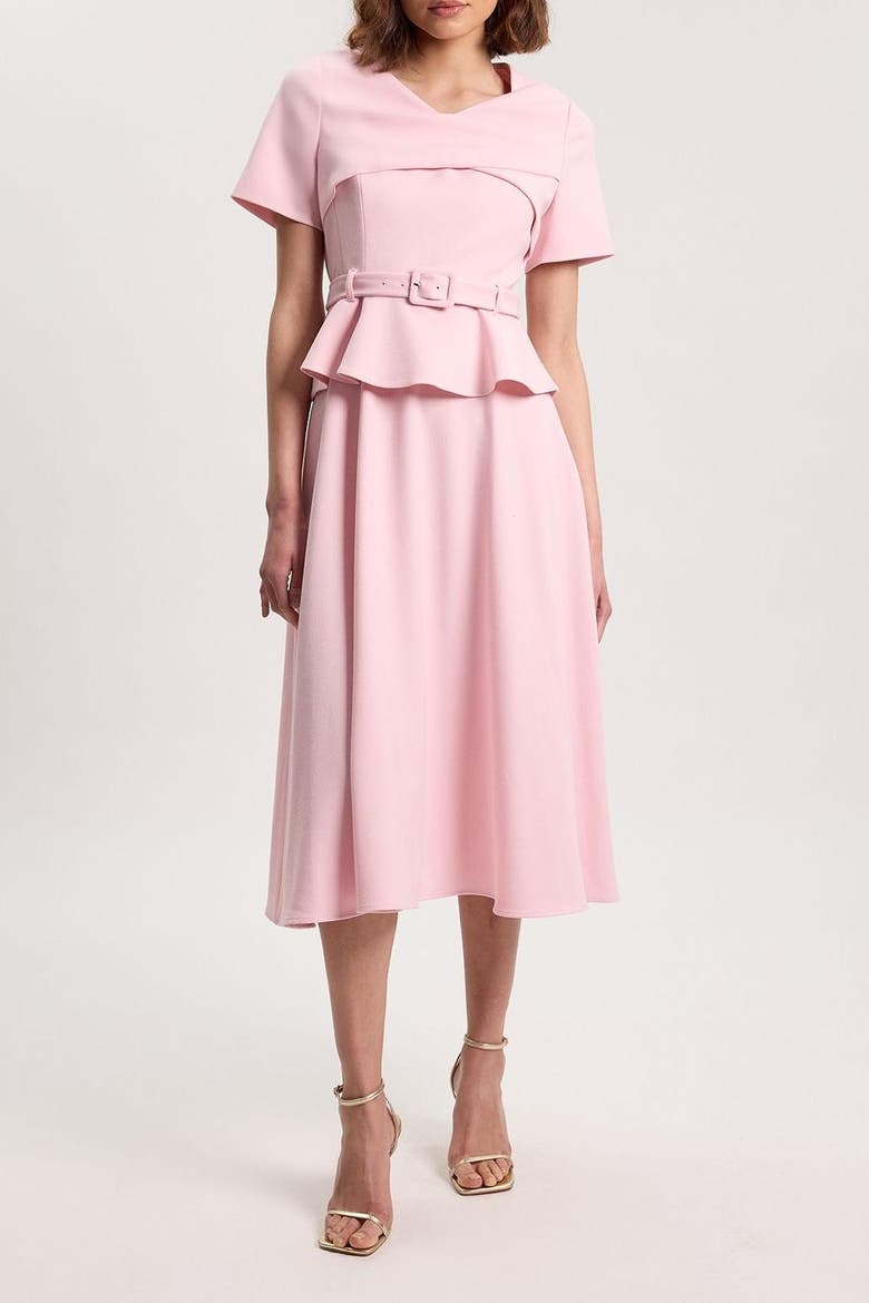 Belted Midi Dress