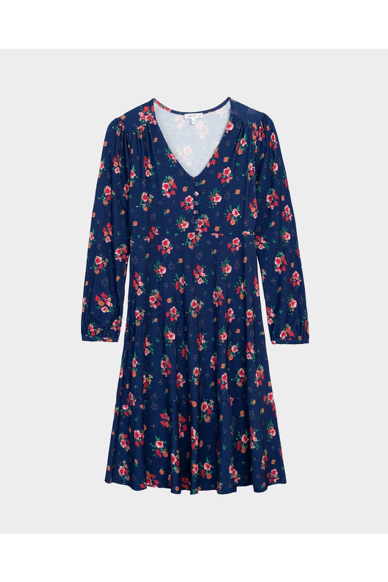 Printed Jersey Dress