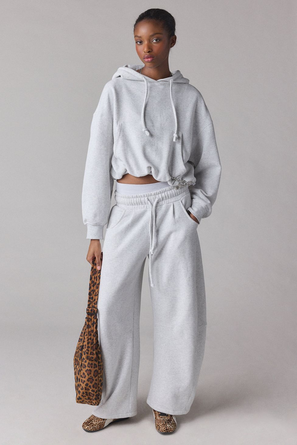 Out From Under Essential Barrel Leg Full Length Sweatpants