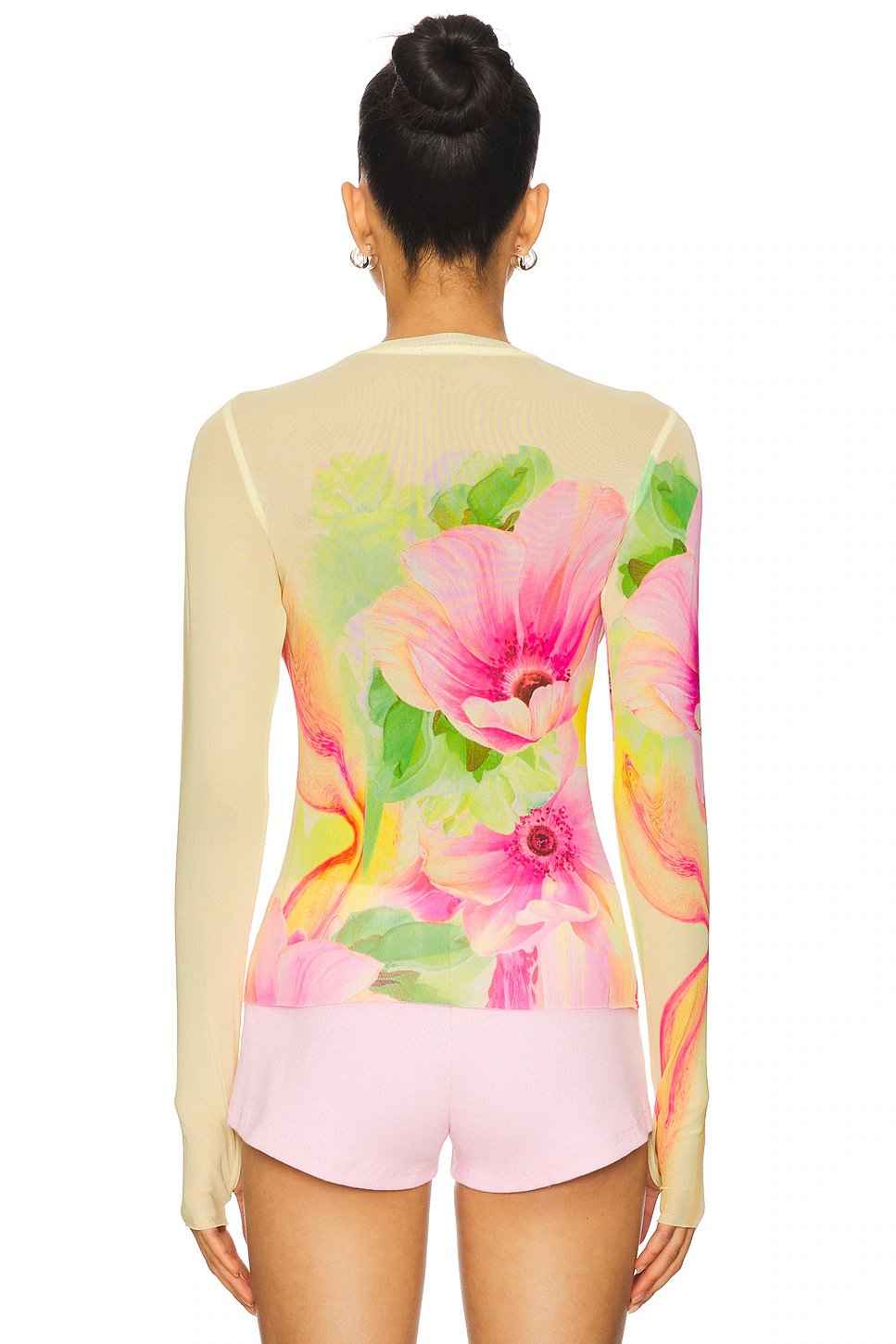 AFRM Kaylee Top in Butter Peony - Image 3