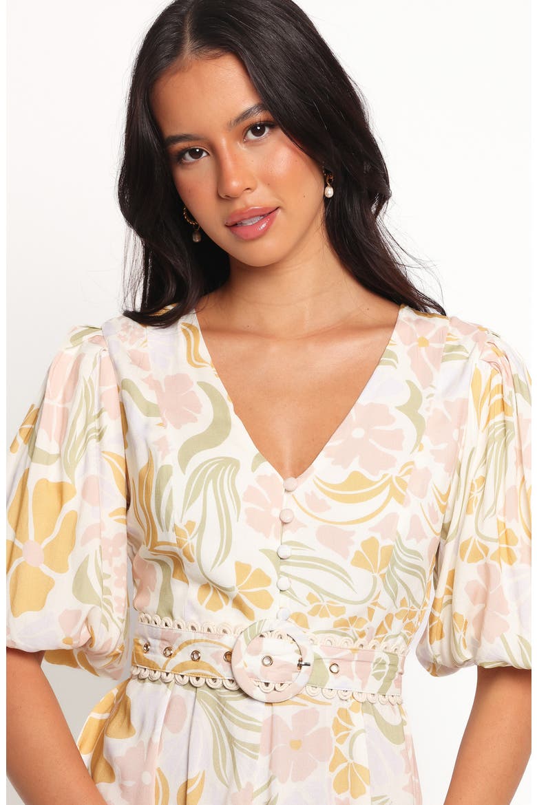 Reva Floral Print Maxi Dress