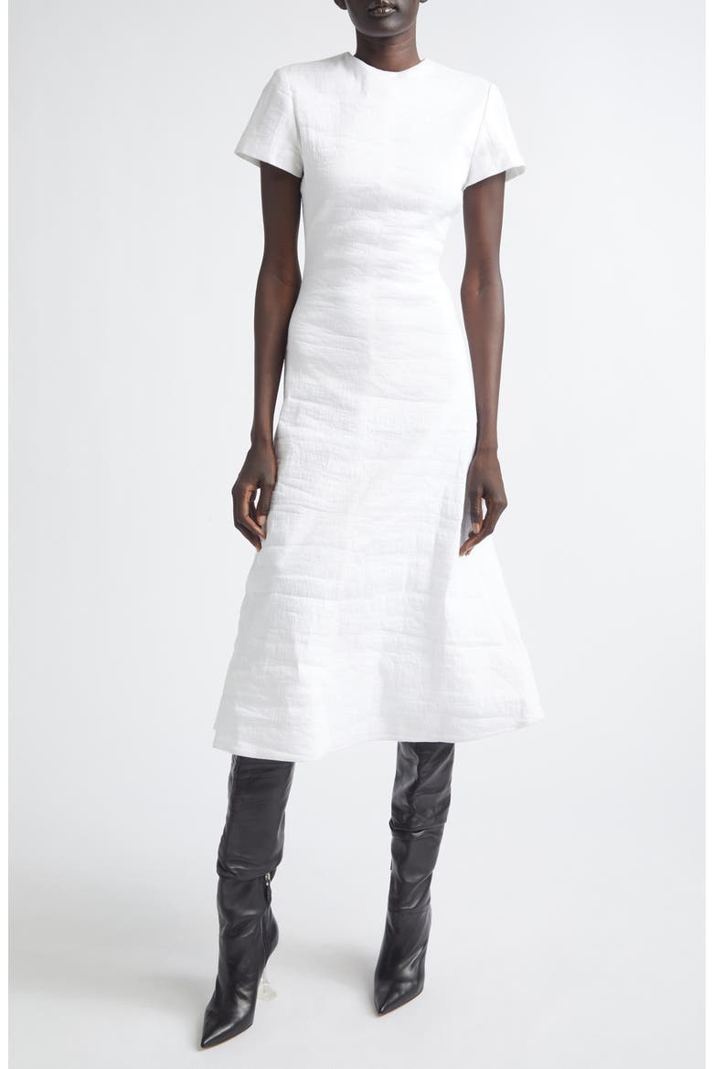 The Ridley Short Sleeve Midi Dress