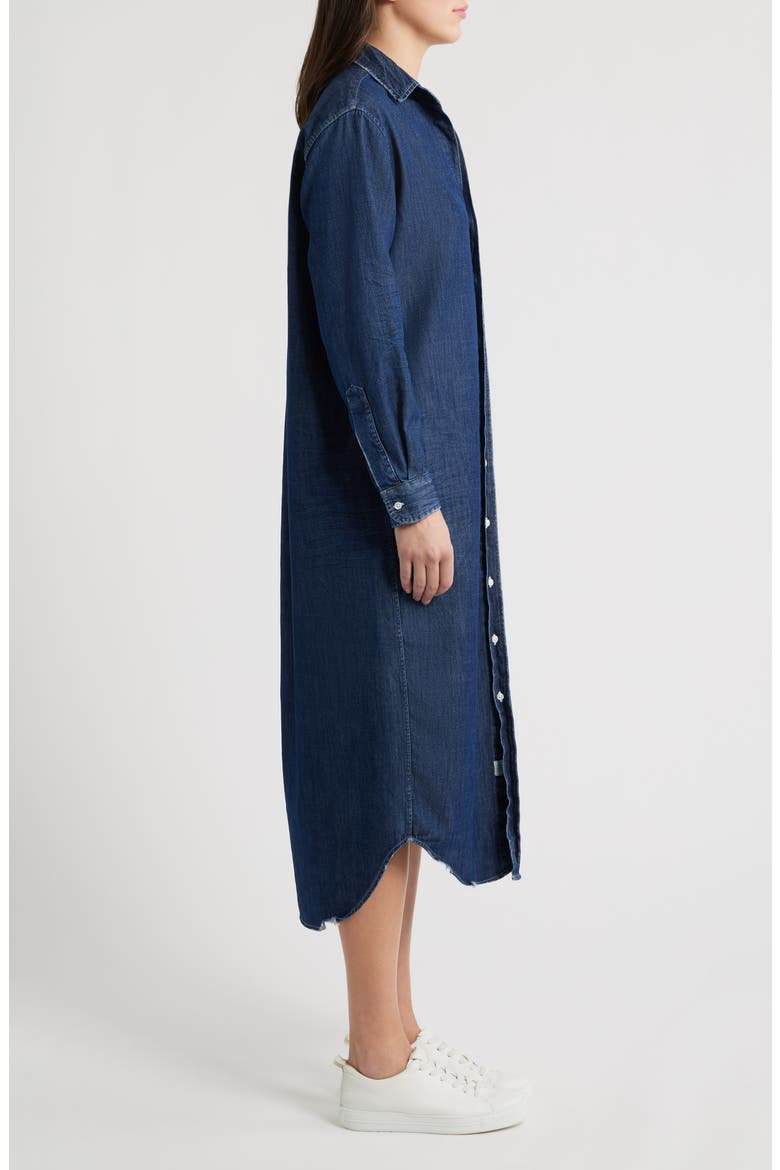 Rory Long Sleeve Denim Maxi Shirtdress