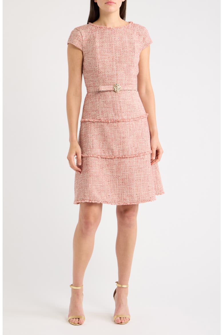 Heritage Tweed Midi Dress