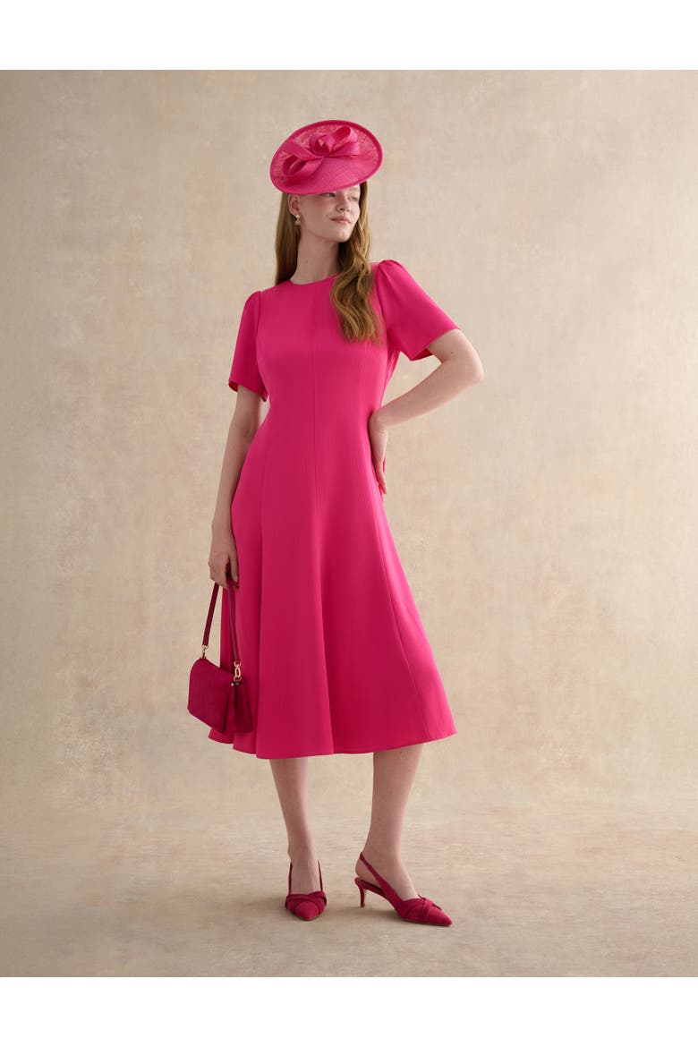 Camille Satin Midi Dress