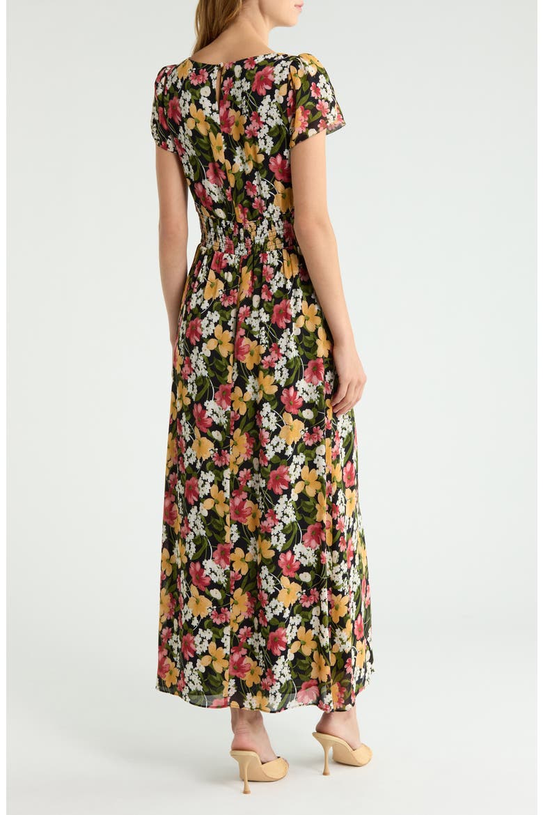Drusilla Floral Print Maxi Dress